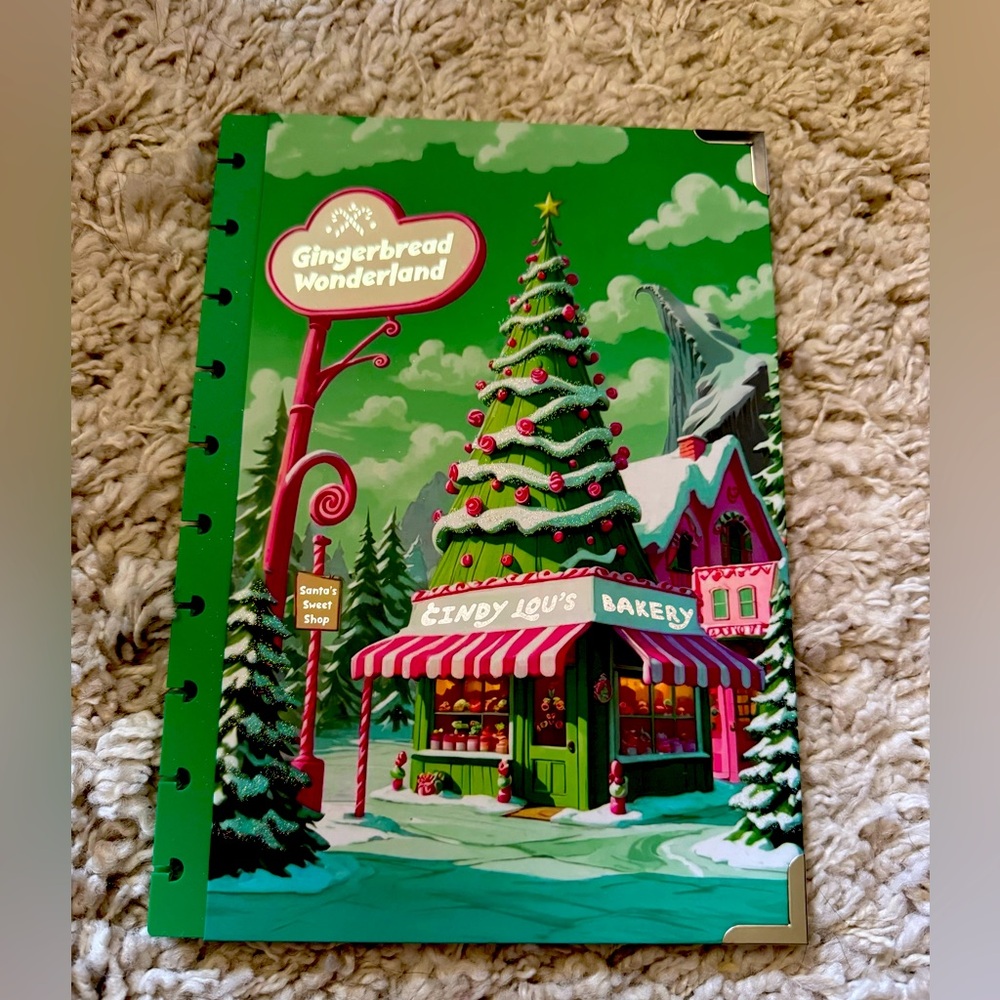 Daily Grind Planner limited edition Christmas theme with matching dividers